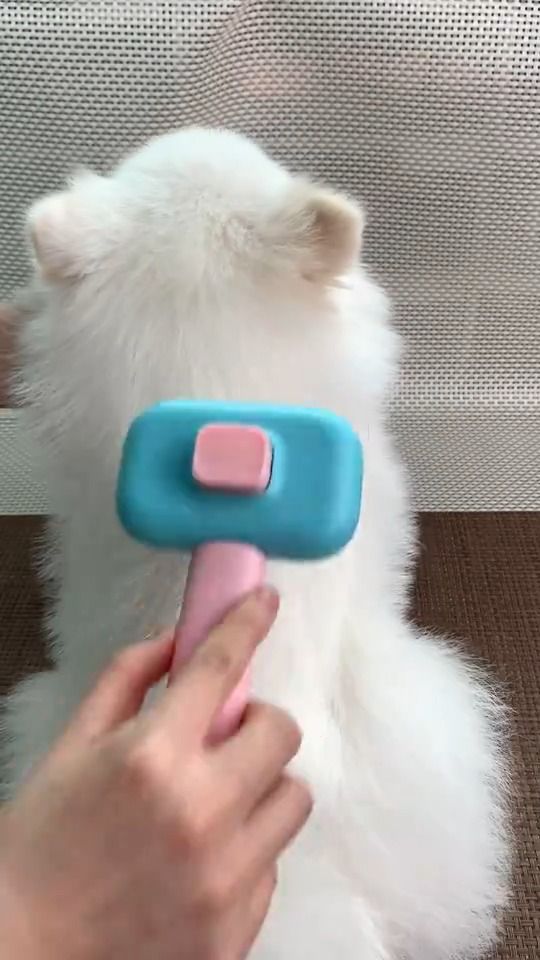 Open-knot stainless-steel grooming brush, photo 3
